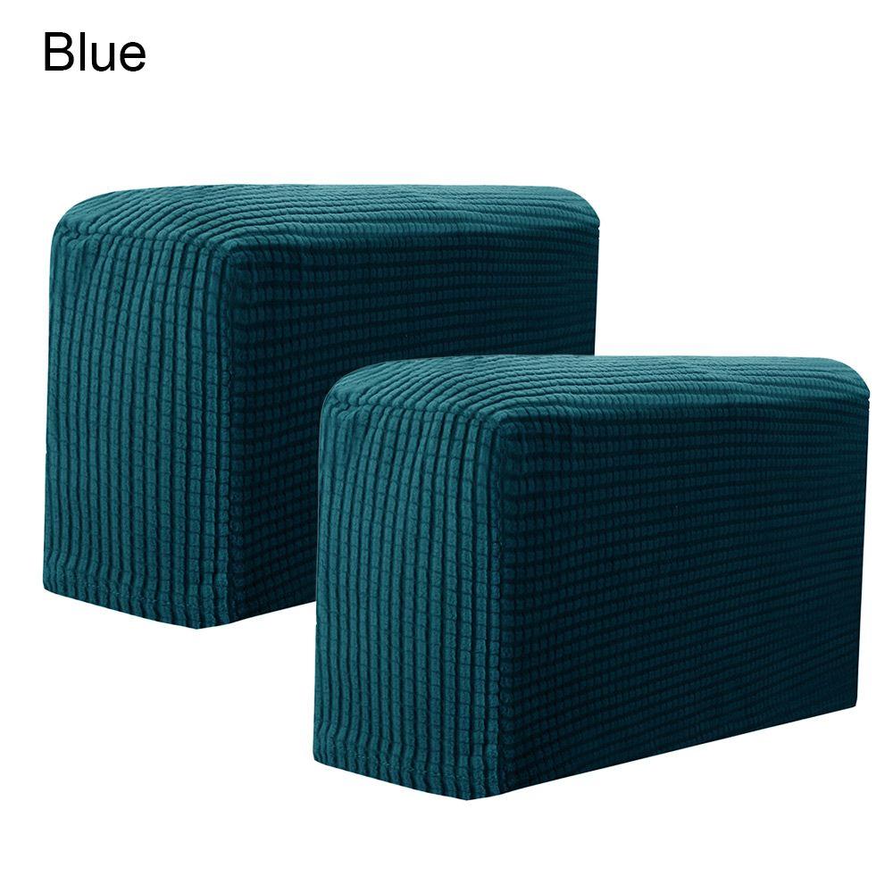 2PCS High Quality Furniture Stretchy Home & Living Couch Arm Protector Sofa Cover Armrest Covers