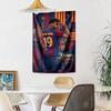 Lamin Yamal Custom Your Name Wall Decor Tapestry Art For Pet Memorial Birthdaywedding Party Backdrop Family Gift