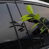 6PCS Glossy Black Carbon Pillar Posts Fit For  Dodge PT Cruiser 2000-2010 2011 2012Car Door Window Column BC Trim Sticker Cover