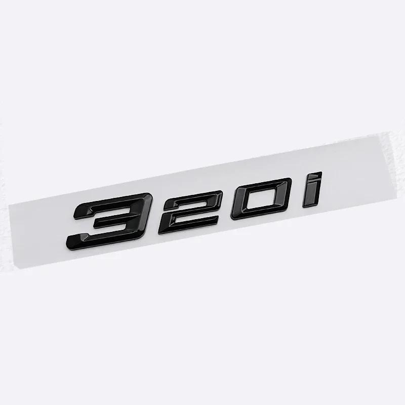 ABS Auto Sticker Letters Decal Voor BMW 320i 520Li 730Li 760Li Kofferbak Emblem Badge