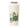Starbucks Peanuts Stainless Steel Togo Tumbler, White, 473ml, Snoopy Joe Kind Snoopy