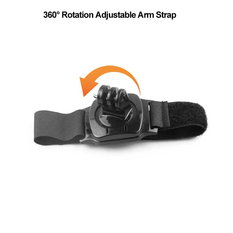 Backpack Shoulder Strap Mount Pack Mounts For GoPro Hero 13 12 11 10 9 8 7 6 5 SJCAM Insta360 X4 X3 DJI Osmo Action 5 4 3 Camera