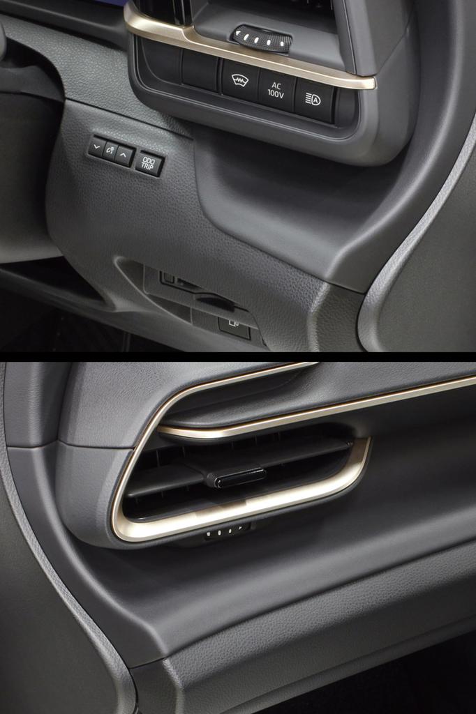 Tsuchiya Yac Toyota Crown Dedicated AC Air Vent Drink Holder Set for Driver & Passenger Sides, SY-CR1 & SY-CR2 (Crossover/Sport)