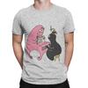Barbapapa spielt Klavier Jahrgang Novelty 100 Cotton TShirt Barbapapa Tops Tees For Unisex