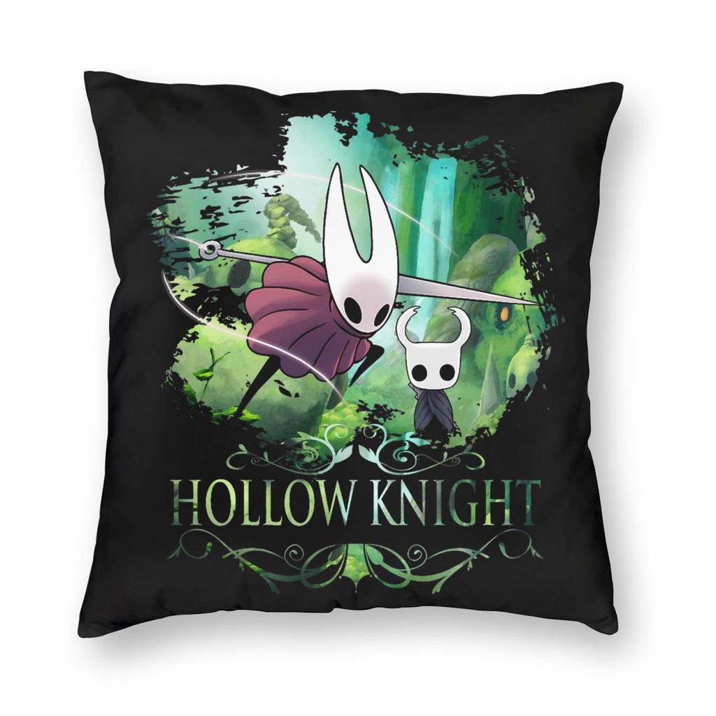 Hollow Knight Silksong Hornet Pillowcase Double-sided Printing Polyester Cushion Cover Decorations Throw Pillow Case Cover Car