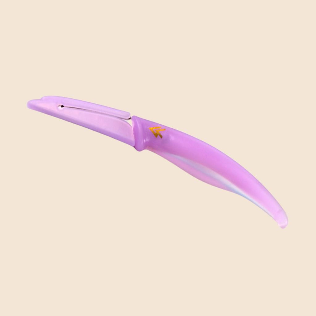 Dolphin-Shaped Fruit Knife With Safety Sheath Soft Ergonomic Handle 5Cr15 Steel Blade For Apples Tomatoes And Kitchen Tools