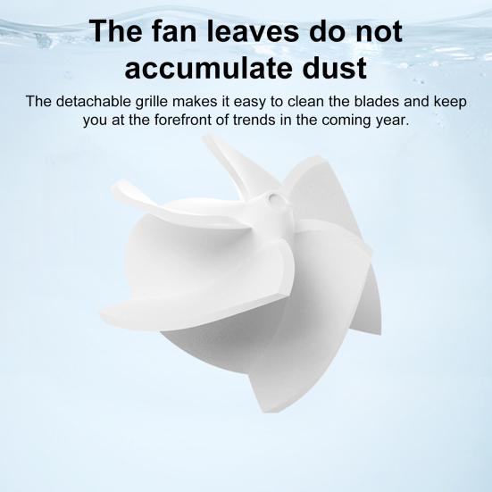Handheld Cooling Fan 100-Speed Adjustable LCD Display USB Rechargeable Cooler Fan Summer Portable