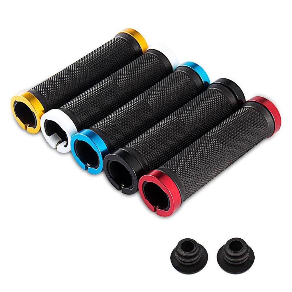 2 шт. Велосипедные ручки, мягкие резиновые чехлы, чехлы для ручек велосипеда, противоскользящие велосипедные ручки с заглушкой