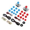 Игровой комплект для самостоятельной сборки на 2 игрока, USB-кодер для настольной игры, кнопки джойстика для дружеской встречи