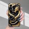 Chinese Loong design phone case for iPhone 17 16 15 14 13 12 11 Pro/Max/Plus fall proof shock proof back cover