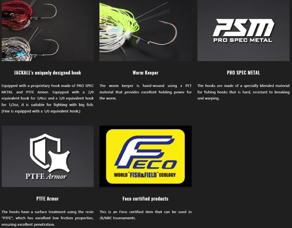 Jackall Super Break B 1/2 унции Тонущая приманка Красный рак (1868 г.)