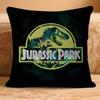 Movie J-JurasskS P-Park D-Dinosaur Pillow Case Removable Washable Cushion Cover – All-Season Soft Linen