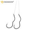 12Pcs/Pack High Carbon Steel Fishing Hook Sharp Barbed Automatic Flip Fishhook for Carp Fishing Tackles Accessories