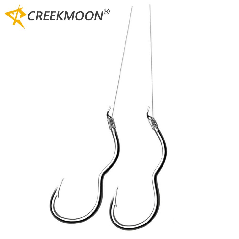 12Pcs/Pack High Carbon Steel Fishing Hook Sharp Barbed Automatic Flip Fishhook for Carp Fishing Tackles Accessories