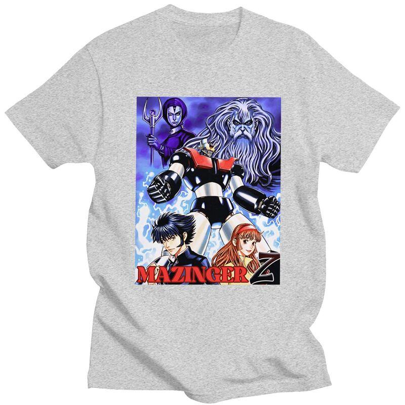 Custom Trendy Koji Kabuto Mazinger T Shirt Men 100 Cotton Tshirt Ufo Robot Grendizer Goldorak Tees Fashion Tshirt