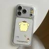 Космическая ракушка Pompompurin для Apple 17 Pro Max/16 - Прозрачные, ударопрочные чехлы для 14/13 Pro