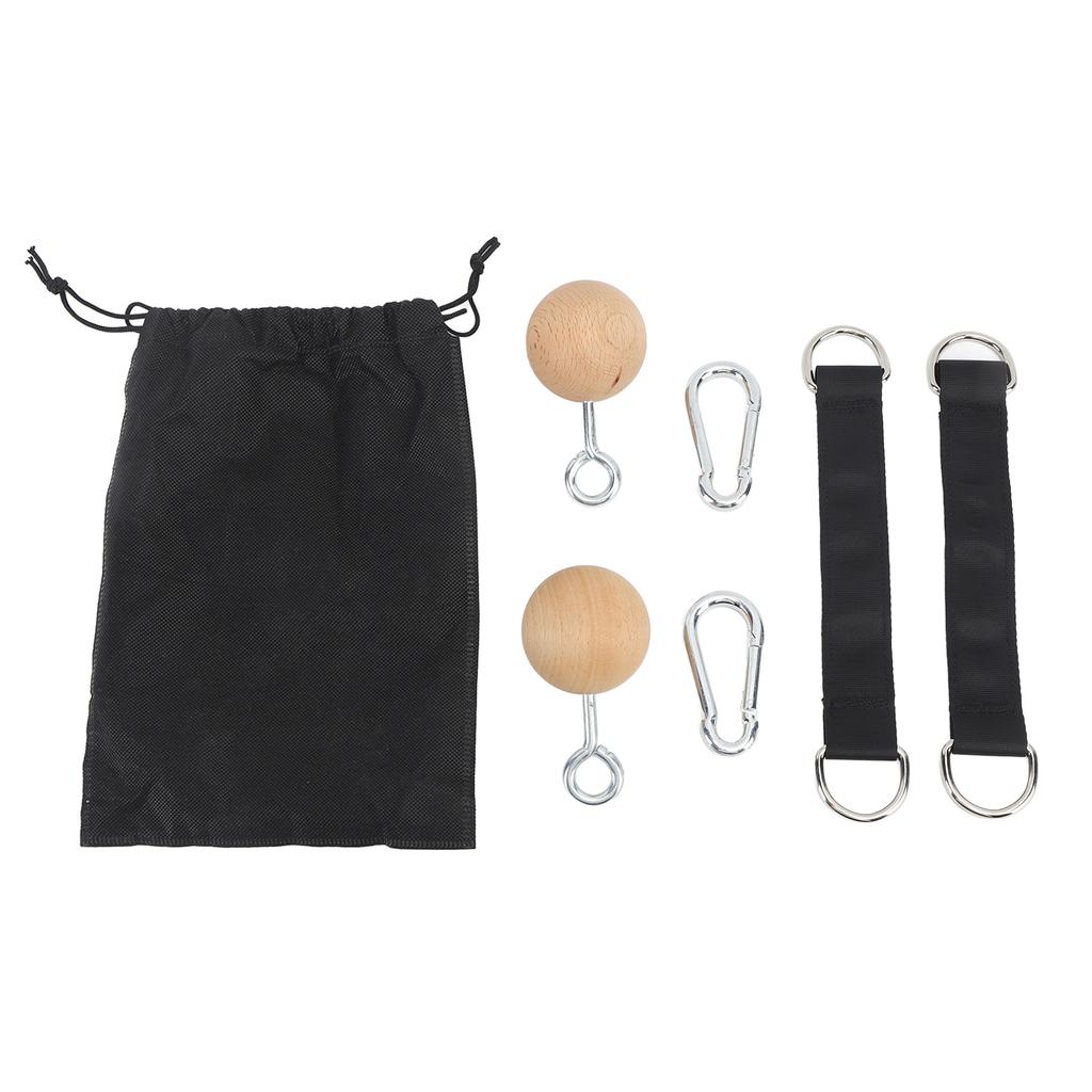 Деревянные мячи для подтягивания, набор для скалолазания, тренажер для укрепления рук, мяч для подтягивания