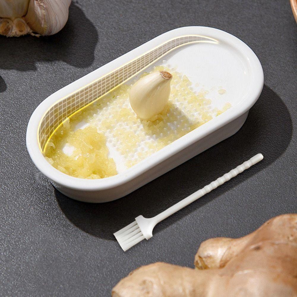Wear Resistant Ginger Grater Ceramics Kitchen Grater Food Maker Garlic Grinder  Complementary Food