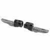 1 Pair Motorcycle Front Foot Pegs Short Handle CNC Process T6063 Aluminum Alloy Replacement for CFMOTO 450SR 2022‑2023