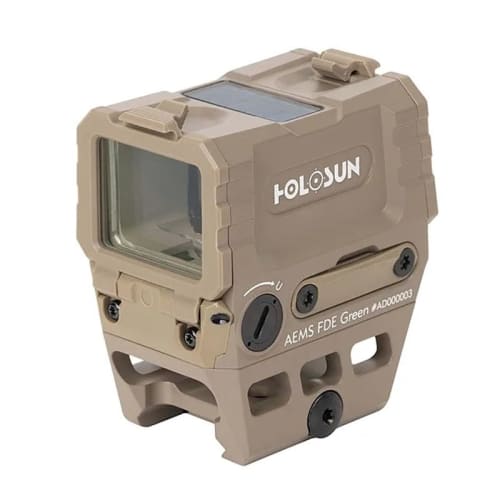 HOLOSUN AEMS 221311 Green Micro Dot Sight (FDE)