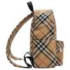 Burberry Двусторонняя молния Передний карман Украшенный Дизайн Рыцаря в Экипировке Полиэстер Рюкзак Маленький Мужской Рюкзак Бежевый 81023541