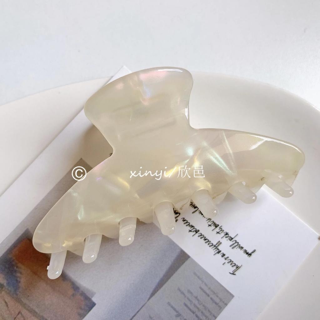 Женская легкая роскошная ацетатная заколка для волос на затылке, простая заколка для волос для девочек, аксессуары для волос