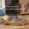 Cat Lounge Chair Made of Sisal Wooden Cat Scratching Pads Multifuction Cats Sleeping Bed Detachable Wear-resistant Cat Scratch Board
