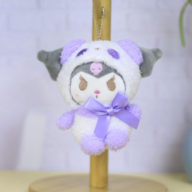 Adorable Sanrio Plush Toys Kuromi Cinnamoroll My Melody Pompompurin 12cm Short Plush
