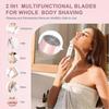 Bikini Trimmer, IPX7 Waterproof 2 - in - 1 Electric Razor with Type - C Charging, Painless for Sensitive Skin Grooming