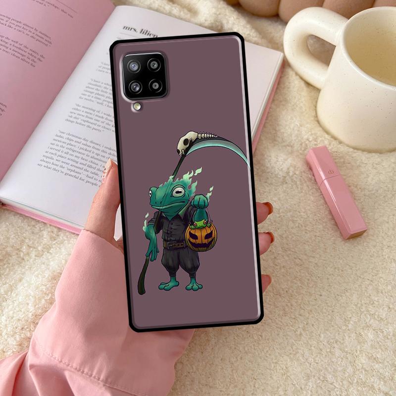 Милый Мышь Аксолотль Лягушка Волшебник Для Samsung Galaxy A56 A54 A34 A14 A06 A16 A26 A36 A12 A32 A52 A13 A33 A53 A15 A35 A55 Чехол