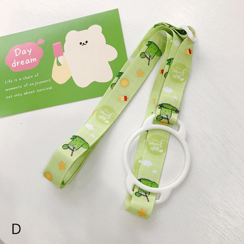 1Pc Water Bottle Shoulder Strap Kettle Straps Adjustable Portable Baby Buckle Lanyard For Outdoor Daily Walking Biking Hiking