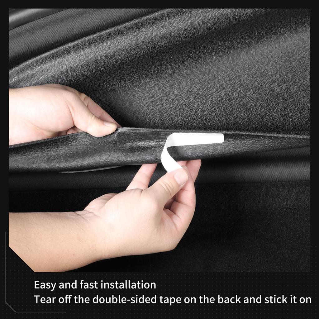 Боковая накладка на задний багажник для Tesla Model Y Launch 2025 2026 Juniper, комплект защиты верхнего слоя, 2 шт., черный