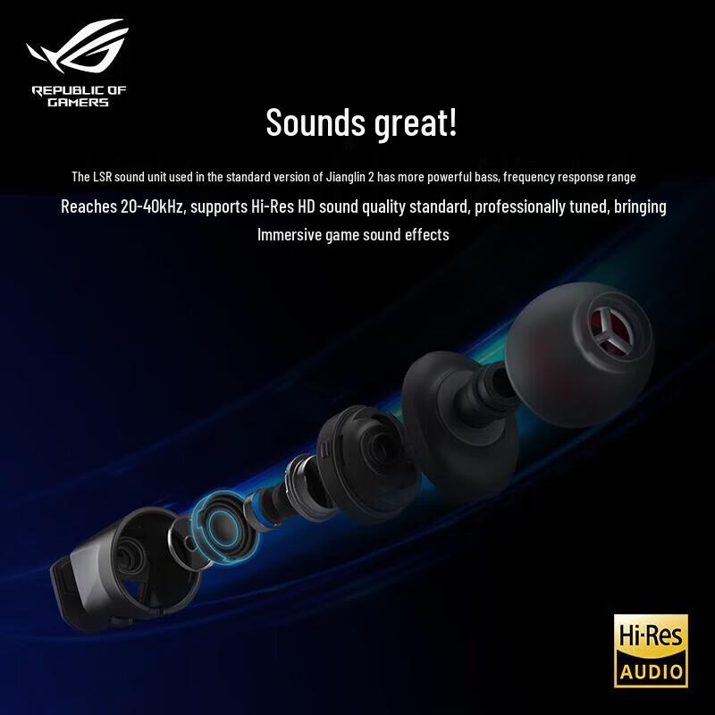 ROG Игровые внутриканальные наушники (Серия «Спуск»)
