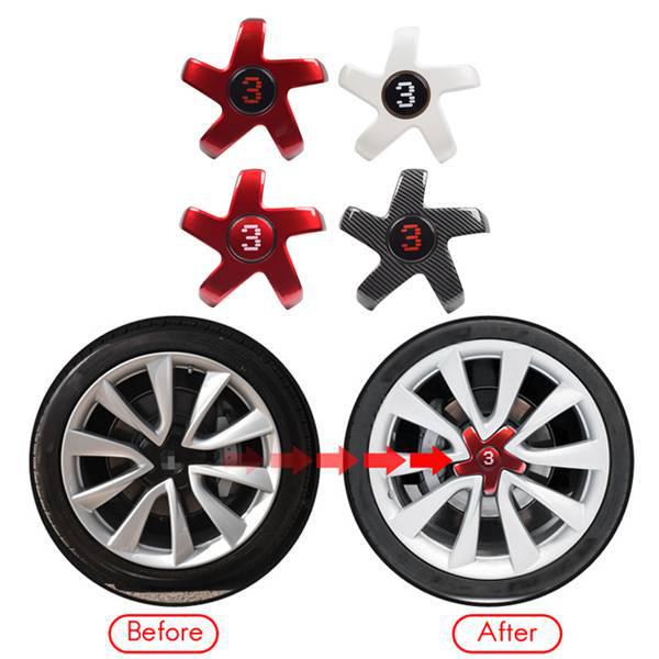 Tesla Model 3 P Sport Hub Cap Covers (Set of 4)
