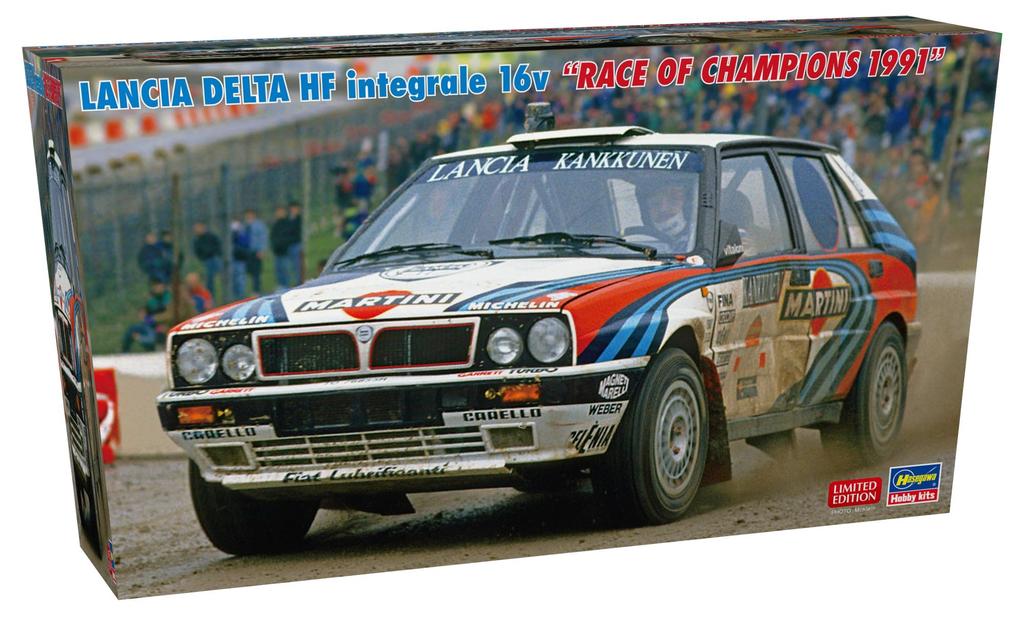 Hasegawa Масштаб Lancia Delta HF Integrale 16v of Champions Пластиковая модель 20785 1/24 "Гонка 1991" (Машина)