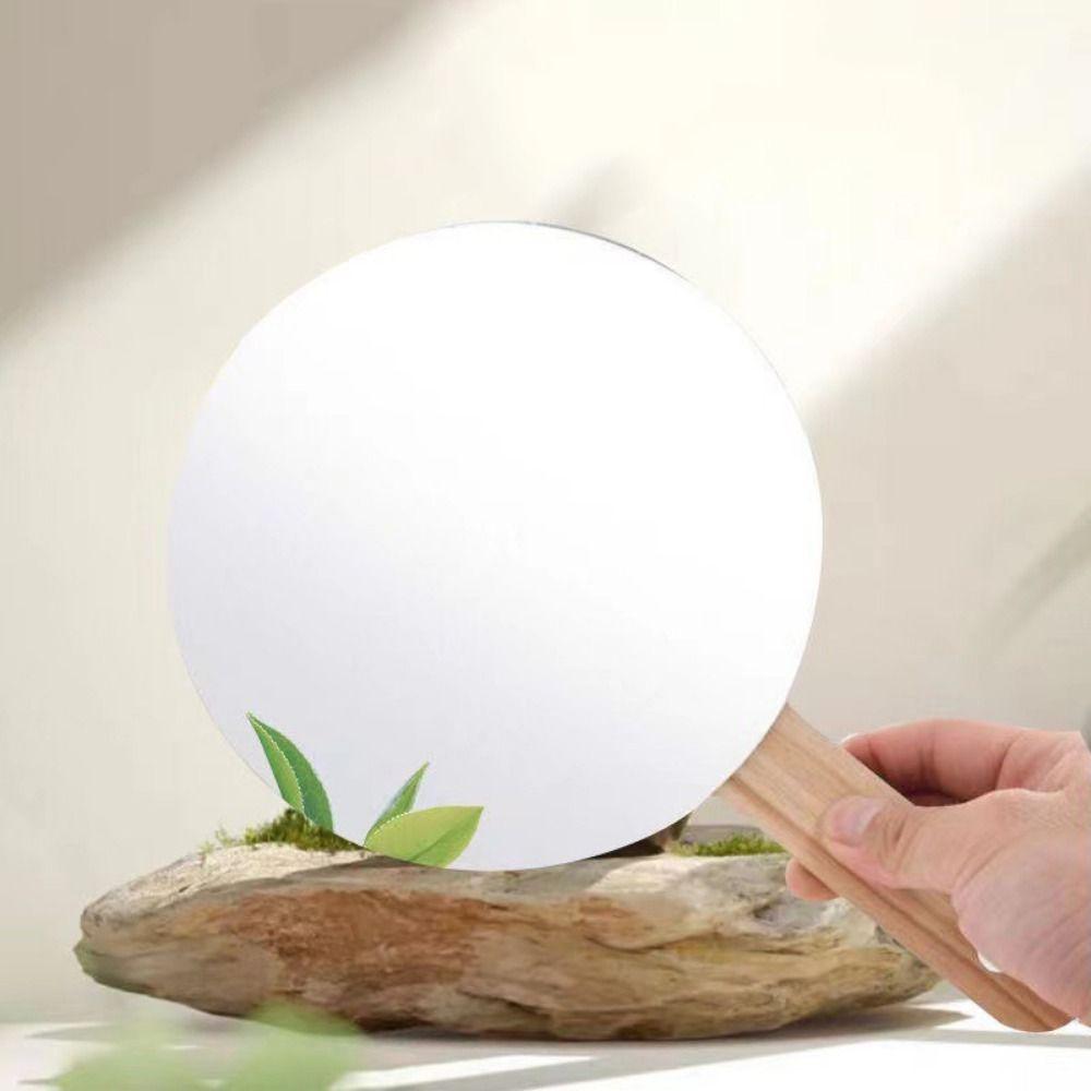 Portable Cosmetic Mirror Creative Vanity Mirror Gift Handheld Mirror  Makeup Vanity