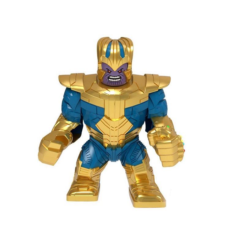 Фигурки-конструкторы героев Marvel Игрушка Детский подарок Высота 7 см Пластиковый материал Серия Мстители