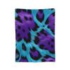 Leopard Rainbow Blanket Simulated Print Fuzzy Awesome Warm Throw Blankets for Bedspread Spring Autumn