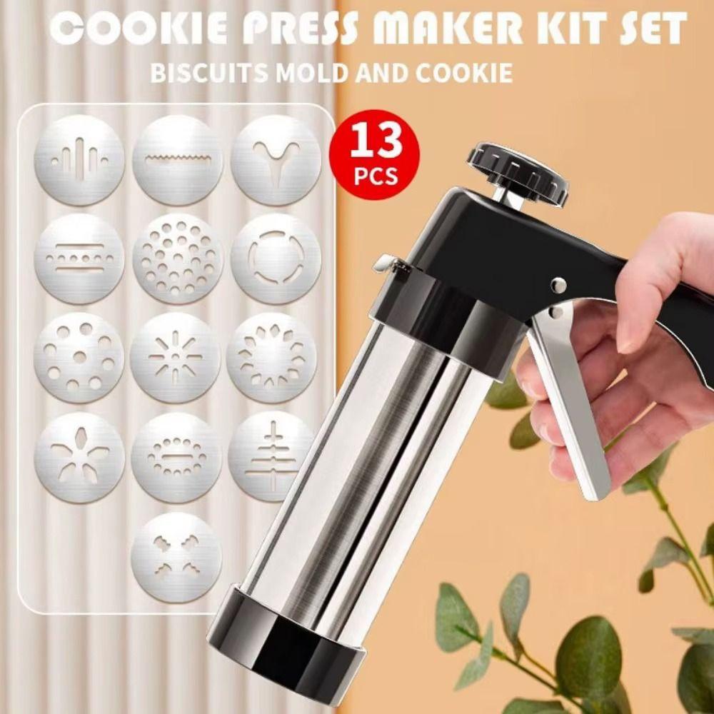 21Pcs/set Stainless Steel Cookie Decorative Machine Kitchen Accessories Biscuit Mold for Household