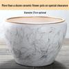Сверхбольшой керамический цветочный горшок в скандинавском стиле для комнатных/уличных бонсай и денежного дерева