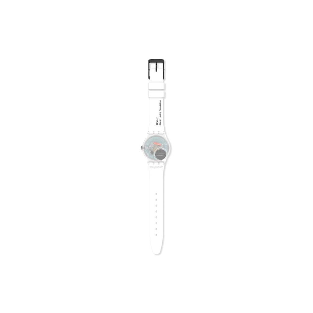 Swatch Quartz Movement Disney Designer Collaboration Gift Box Unisex Watches Multicolor GZ352