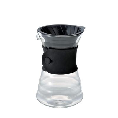 Декантер HARIO V60 объемом 700 мл, черный, на 1–4 чашки с ремешком VDD-02B