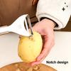 Овощечистка для фруктов и овощей Сверх острая овощечистка из нержавеющей стали Эргономичная картофелечистка Инструмент для приготовления пищи для дыни, моркови, манго, огурца, груши