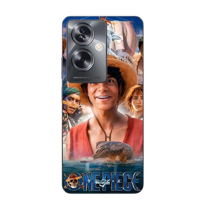 Coque de téléphone - MANIACASE - Oppo A79 5G - Silicone TPU - Souple - Luffy One Piece