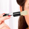 Refillable Embossing Powder Brush Reusable Automatic Powder Spray Brush Applicator Brush  Woman