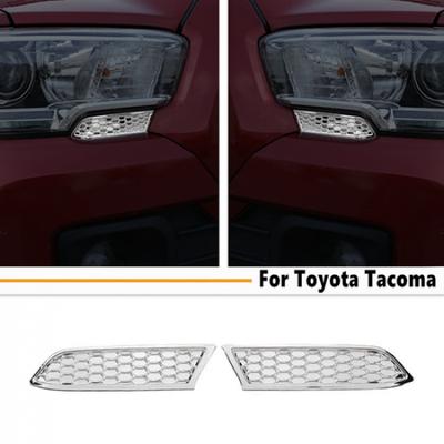 Накладка на угол фары автомобиля для Toyota Tacoma 16-23 Аксессуары Хром