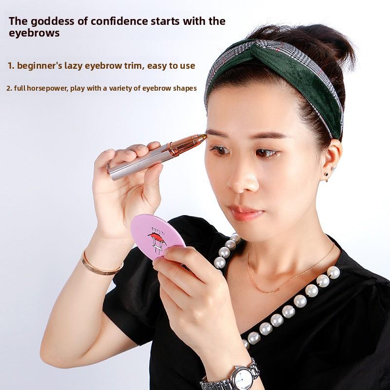 Electric Eyebrow Trimmer, Automatic Eyebrow Trimmer, Women's Multi-use Hair Removal Instrument, Beauty Shaver, Eyebrow Trimmer, Eyebrow Shaver.