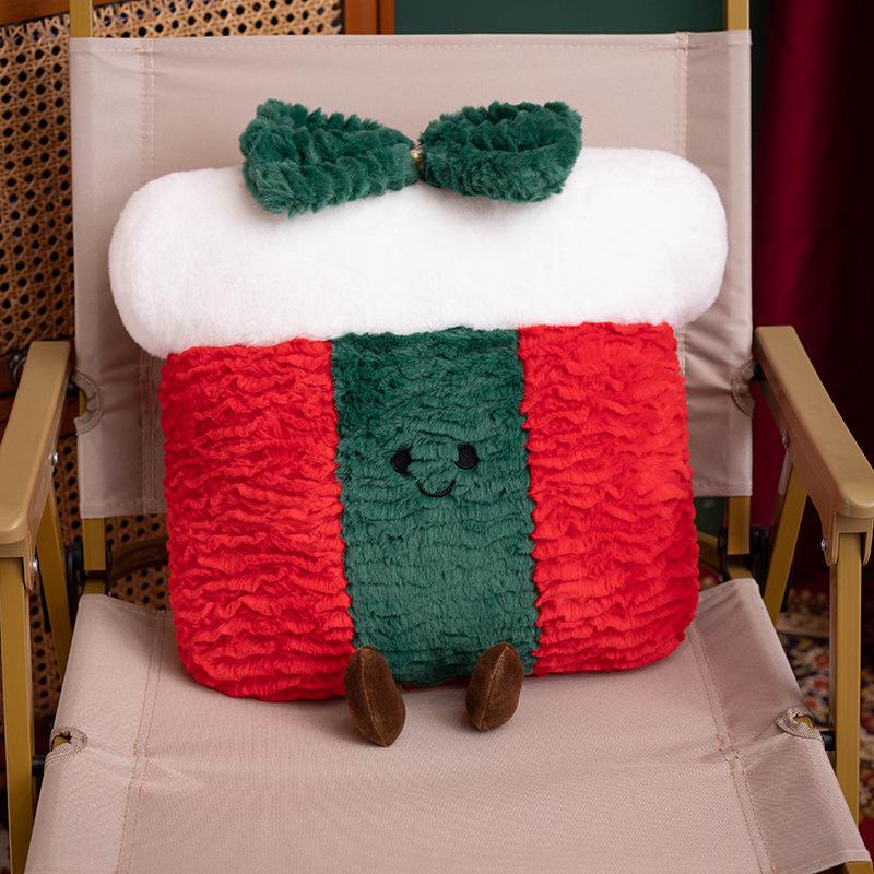Christmas Gingerbread Man Pillow & Tree Cushion - Holiday Gift for Kids