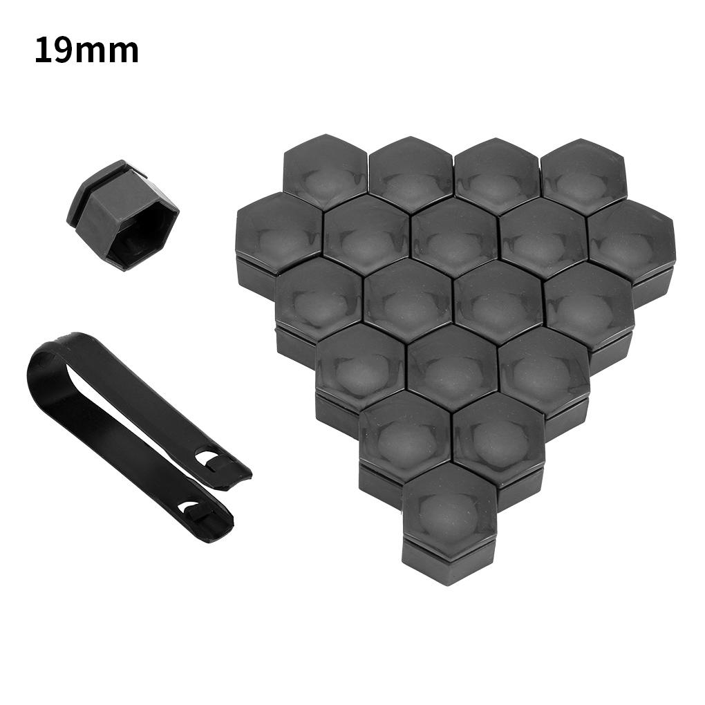 20 шт. колпачки для колесных гаек автомобиля, крышка для винтов ступицы 17 мм, 19 мм, 21 мм, болтовые диски, внешнее украшение, специальная защита от пыли, защита от пыли