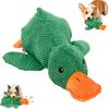 Mellow Dog Calming Duck, 2025 New Yellow Duck Dog Toy, The Mellow Ducks Calming Pillow, Dogs Ducks Toy with Quacking Sound for Indoor Dogs (Yellow)